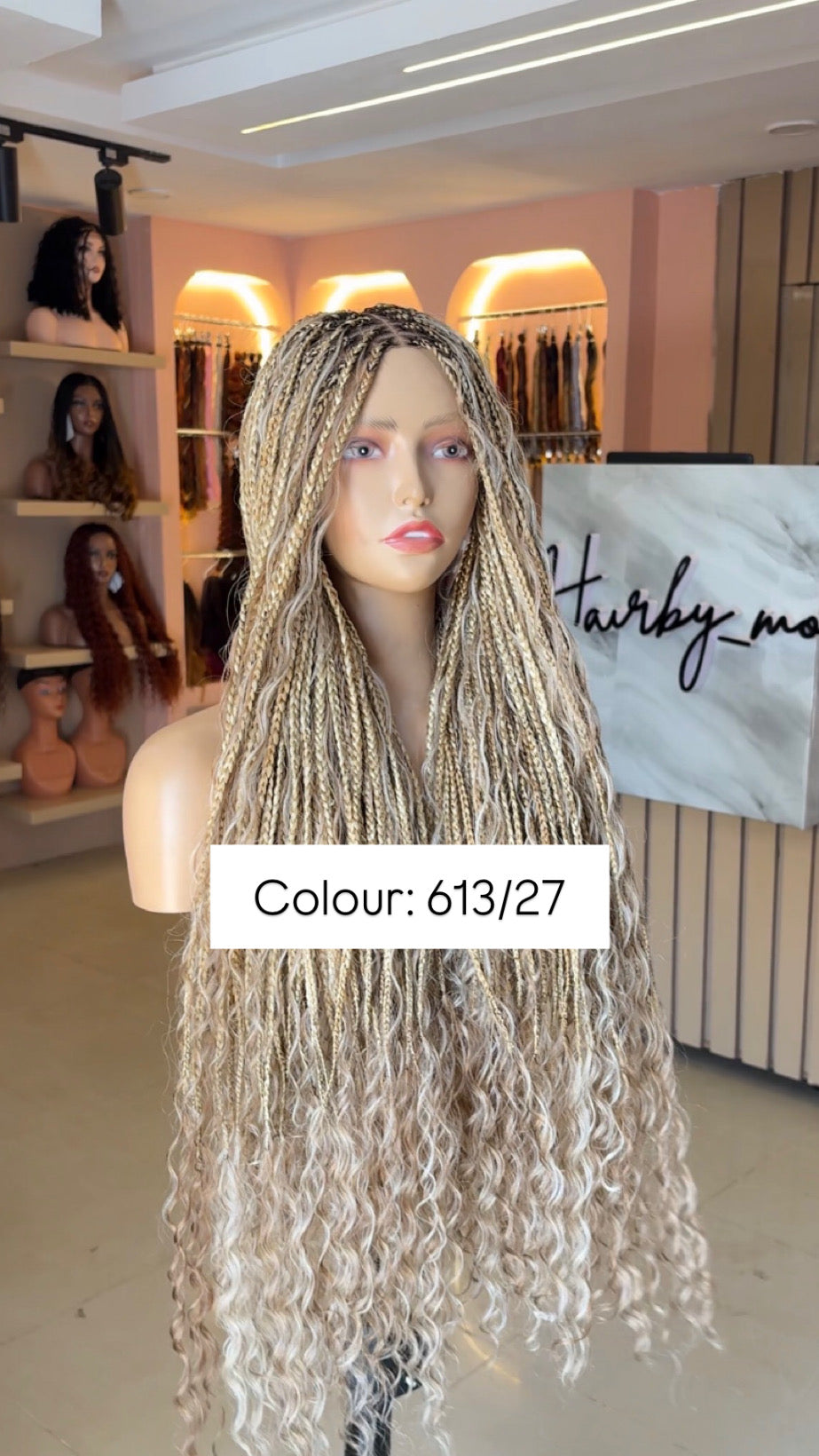 KNOTLESS BOHO BRAIDS WIG (long)