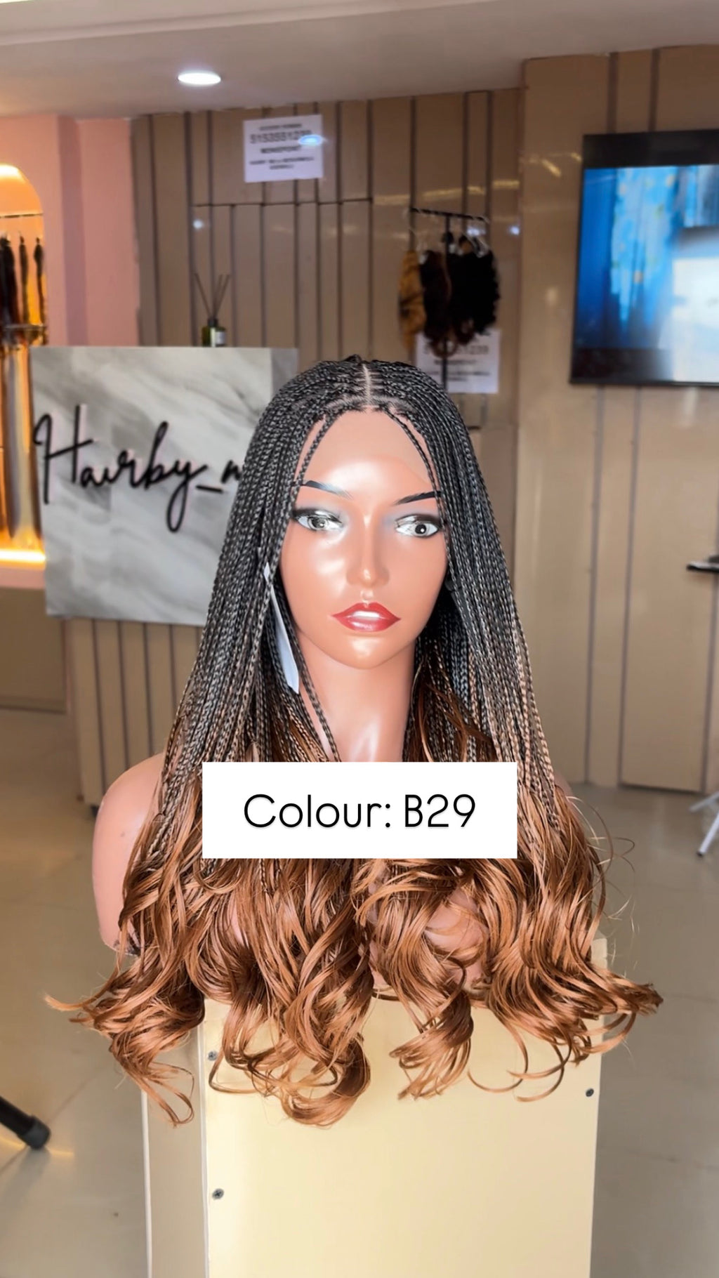 KNOTLESS FRENCH CURLS WIG