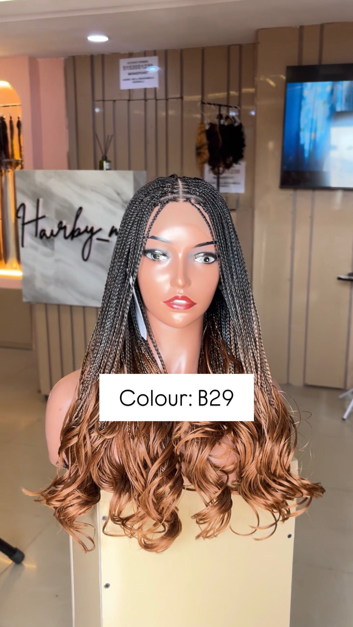 KNOTLESS FRENCH CURLS WIG
