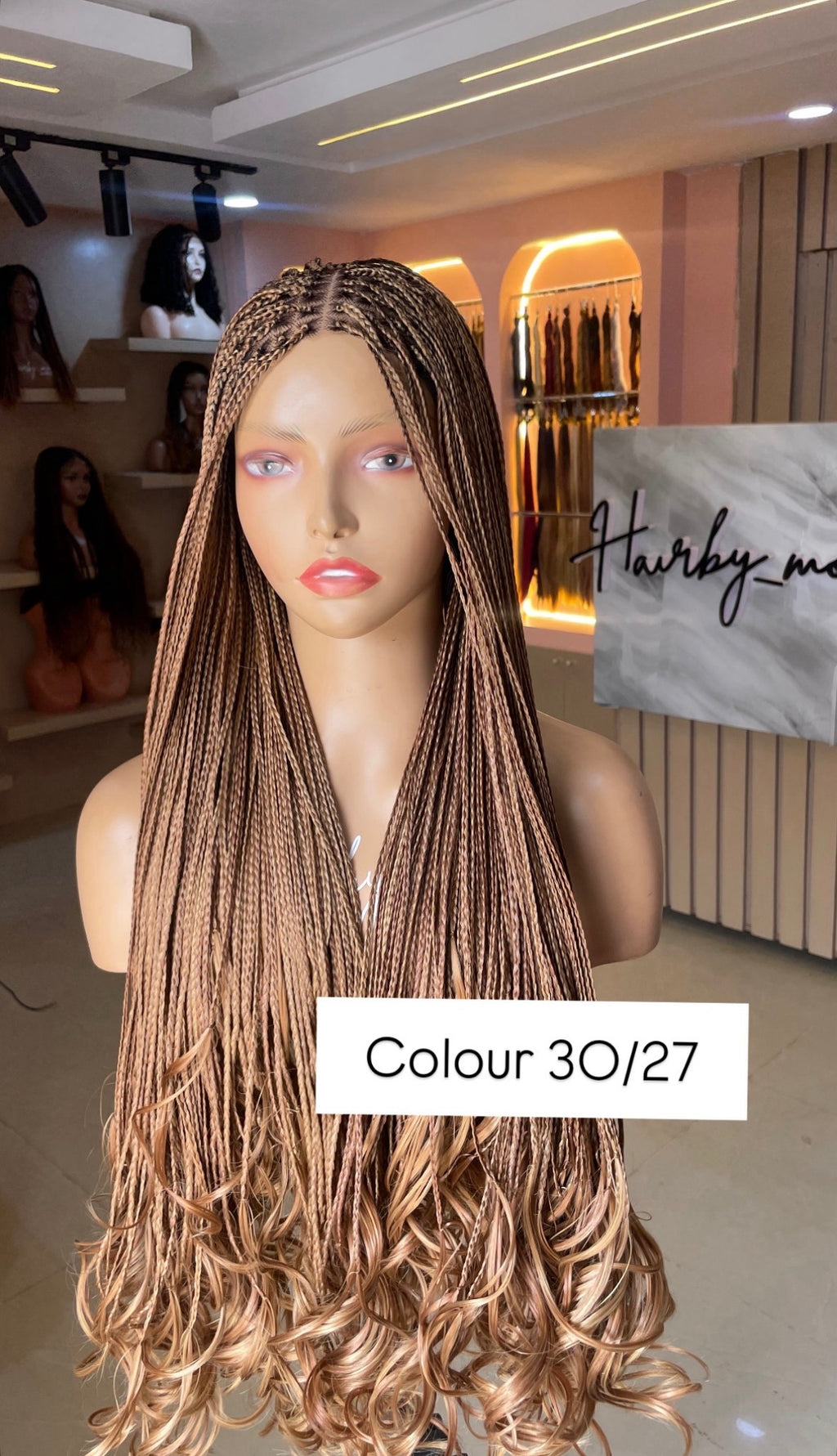 KNOTLESS FRENCH CURLS WIG