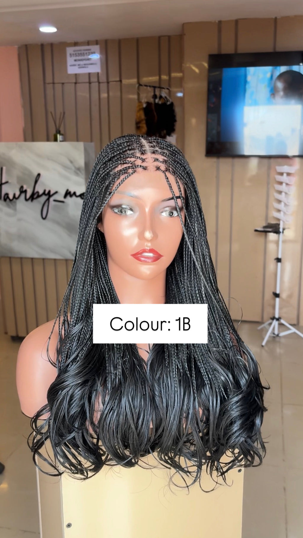KNOTLESS FRENCH CURLS WIG
