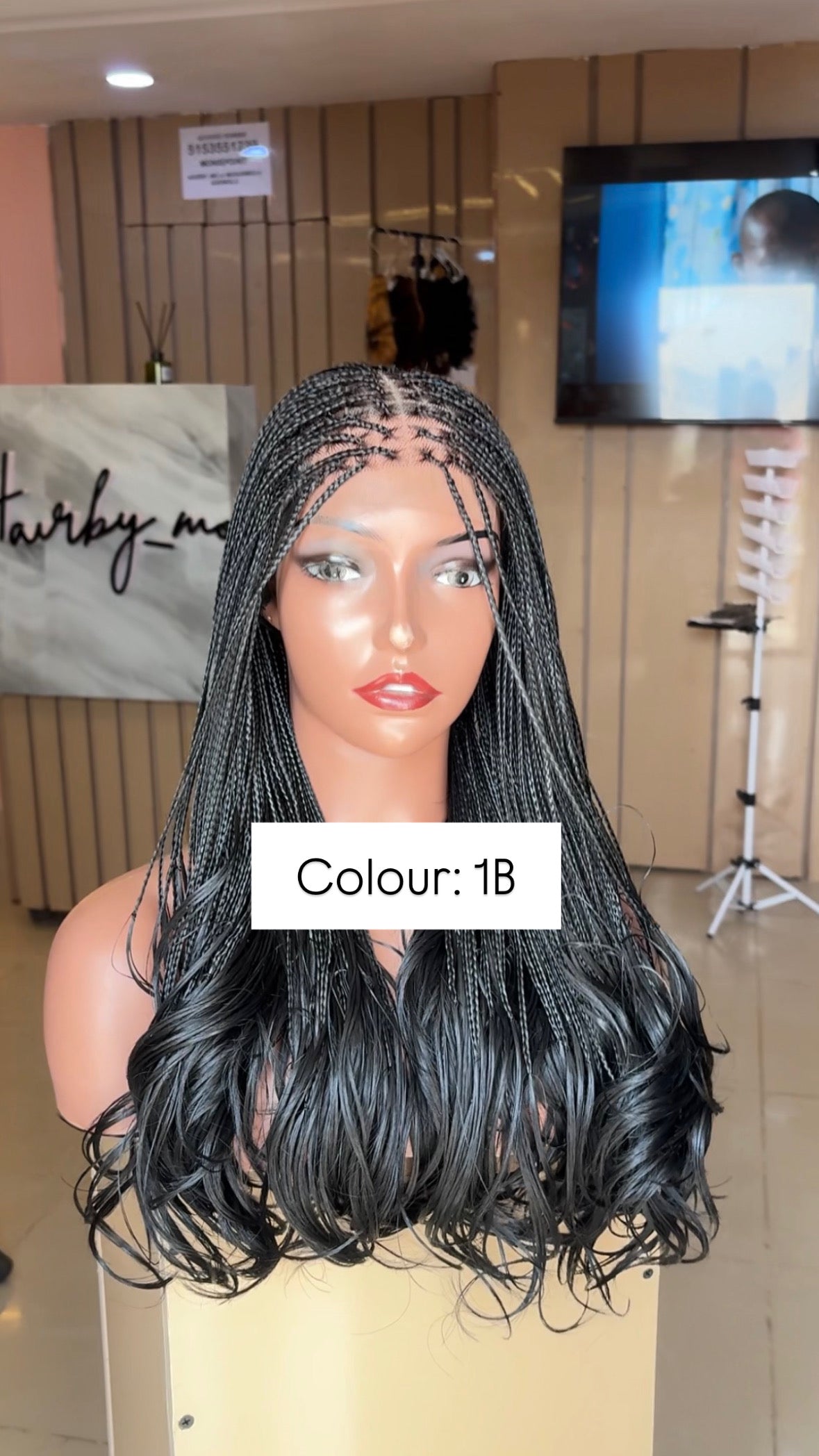KNOTLESS FRENCH CURLS WIG