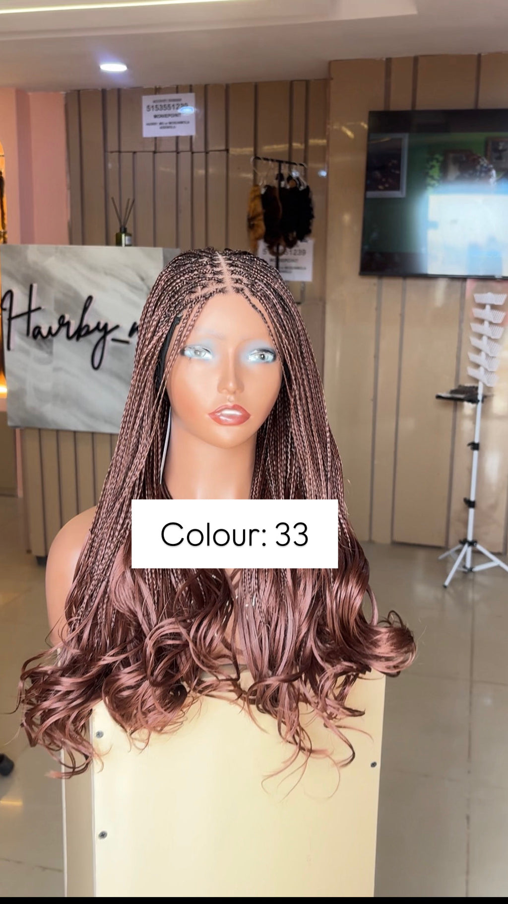 KNOTLESS FRENCH CURLS WIG