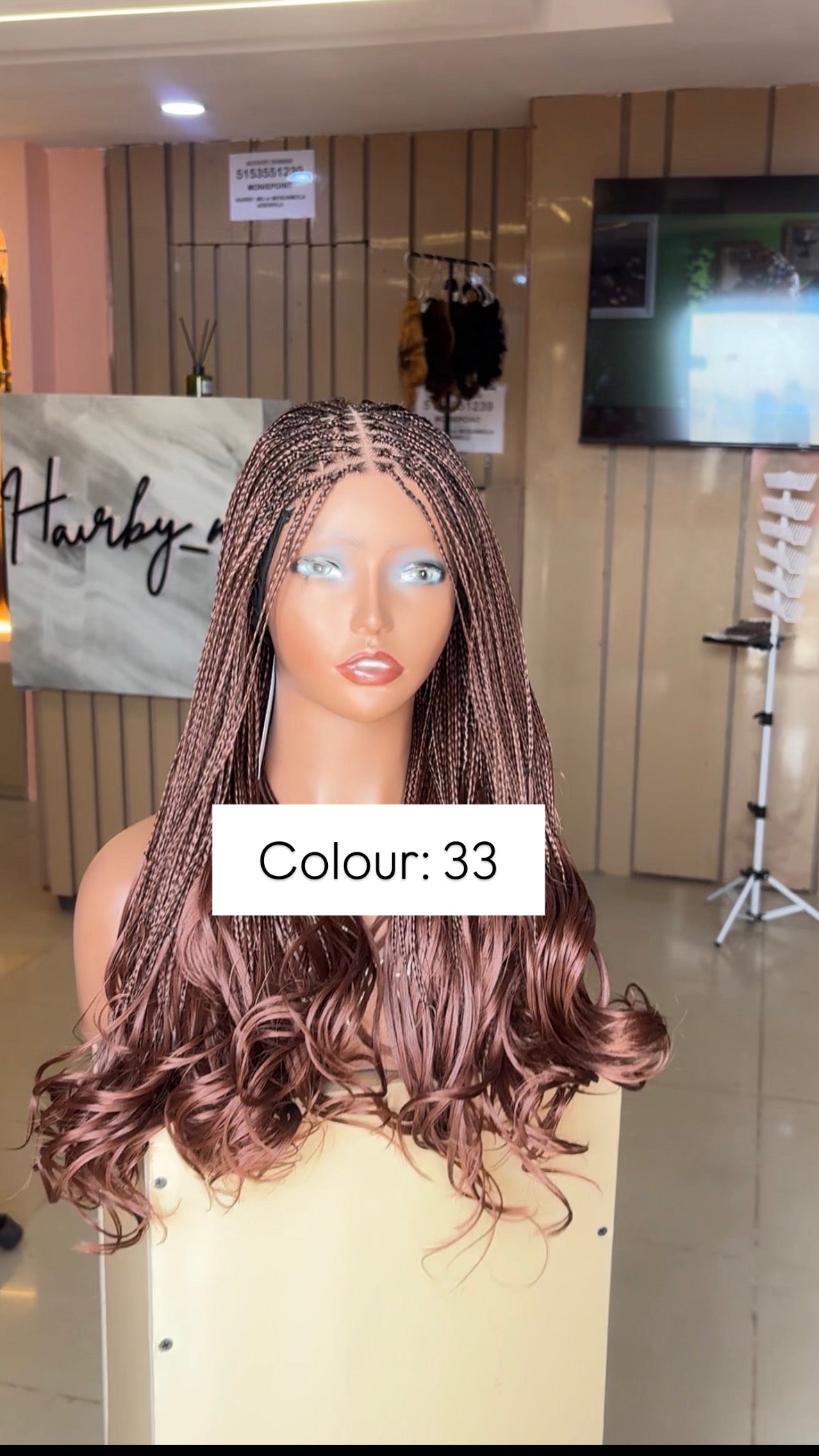 KNOTLESS FRENCH CURLS WIG