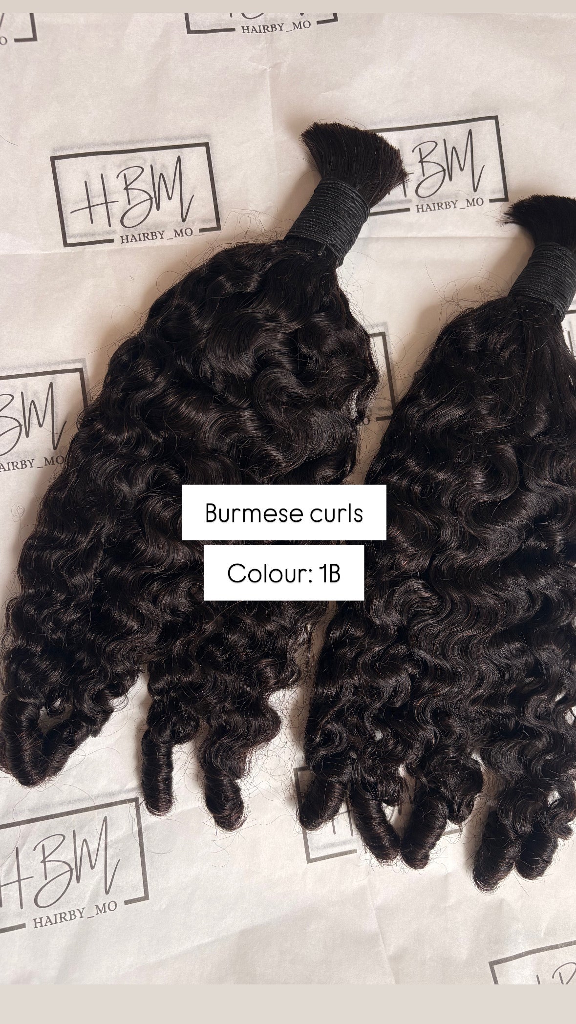 BURMESECURLS BULK HUMAN HAIR