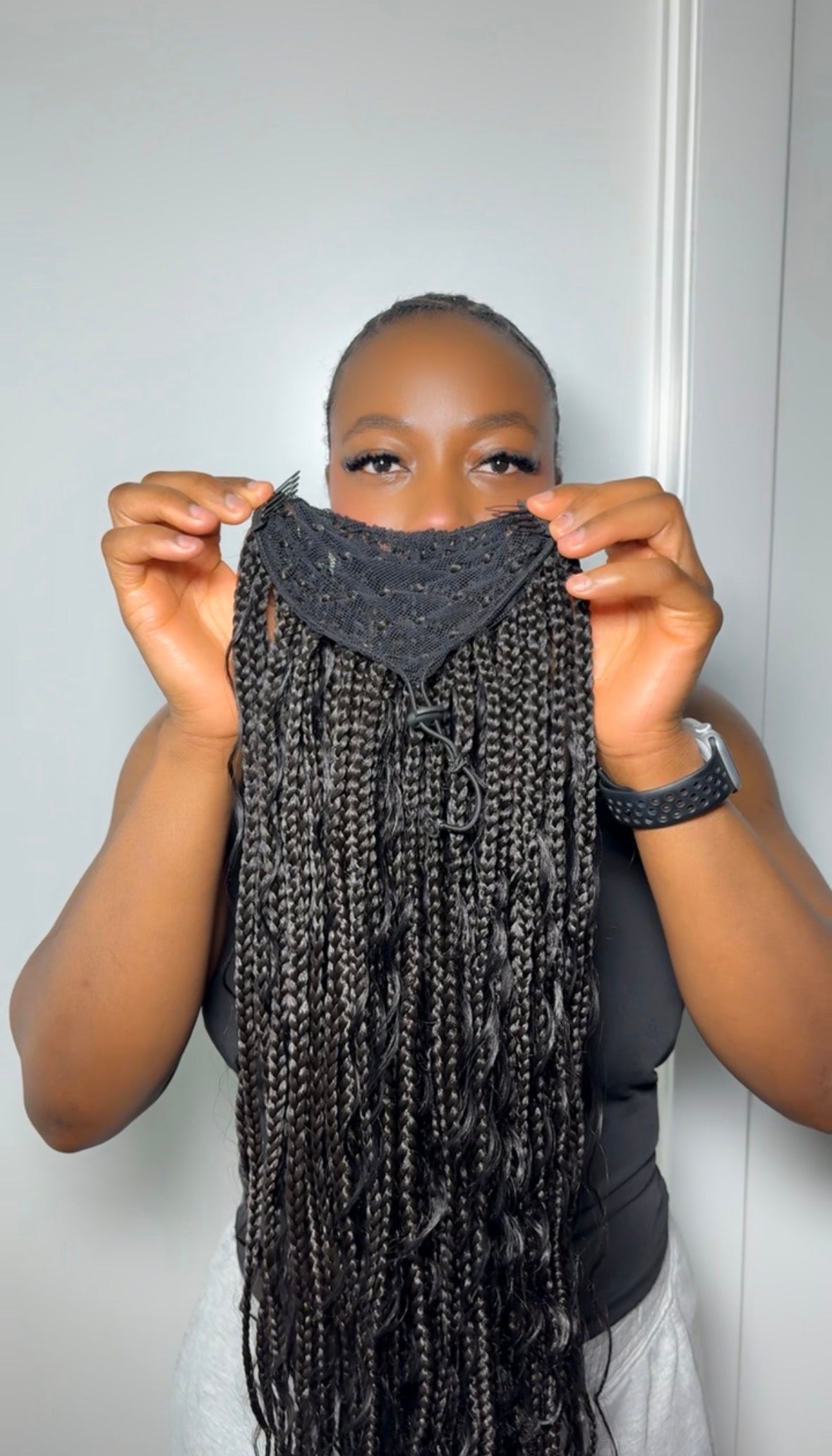 Detachable boho ponytail