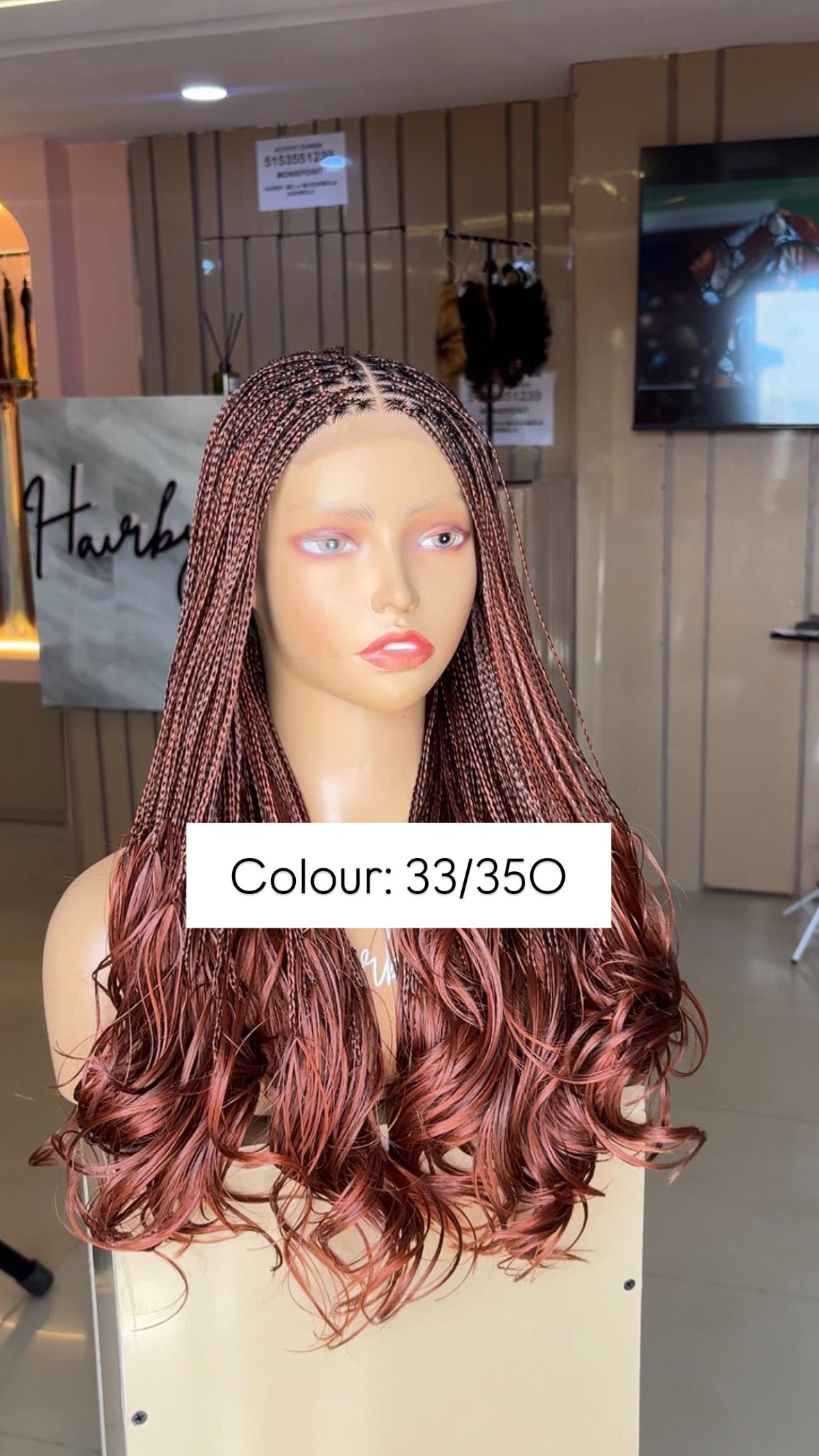 KNOTLESS FRENCH CURLS WIG