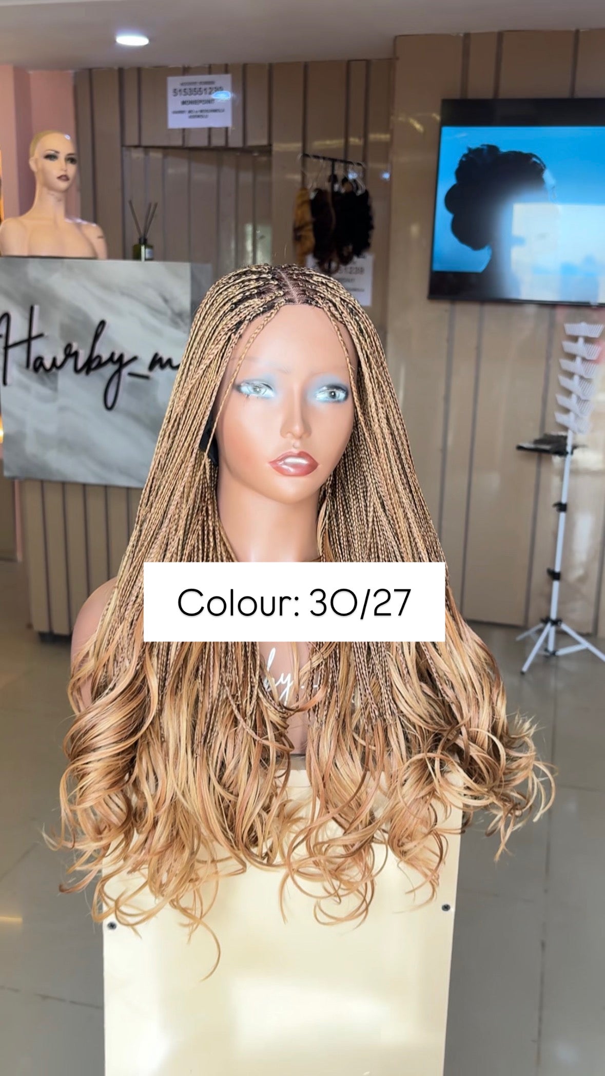 KNOTLESS FRENCH CURLS WIG